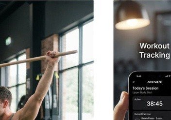 Entrenamiento presencial y seguimiento en la app
